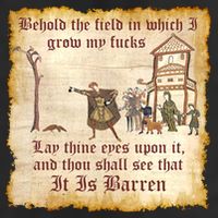 Behold The Field Medieval Dank Meme Cool Comfort Performance Bucket Hat