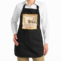 Behold The Field Medieval Dank Meme Apron