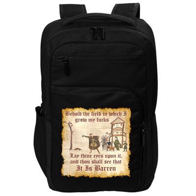 Behold The Field Medieval Dank Meme Impact Tech Backpack