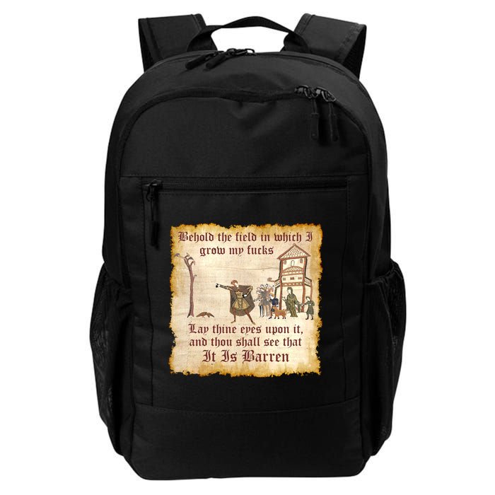 Behold The Field Medieval Dank Meme Backpack