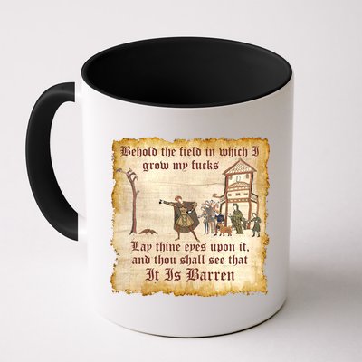 Behold The Field Medieval Dank Meme Mug