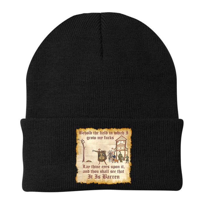 Behold The Field Medieval Dank Meme Beanie