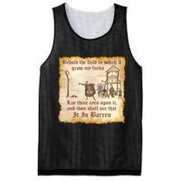 Behold The Field Medieval Dank Meme Mesh Reversible Basketball Jersey Tank