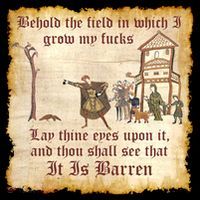 Behold The Field Medieval Dank Meme Poster