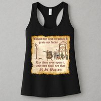 Behold The Field Medieval Dank Meme Womens Tank Top