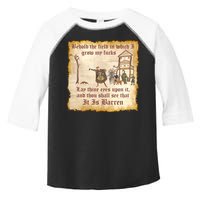 Behold The Field Medieval Dank Meme Toddler Fine Jersey T-Shirt