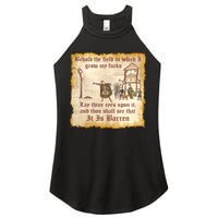 Behold The Field Medieval Dank Meme Women's Perfect Tri Rocker Tank