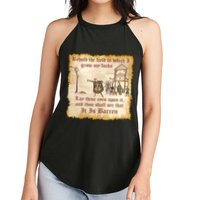 Behold The Field Medieval Dank Meme Women's Perfect Tri Rocker Tank