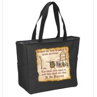 Behold The Field Medieval Dank Meme Zip Tote Bag