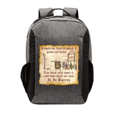 Behold The Field Medieval Dank Meme Vector Backpack