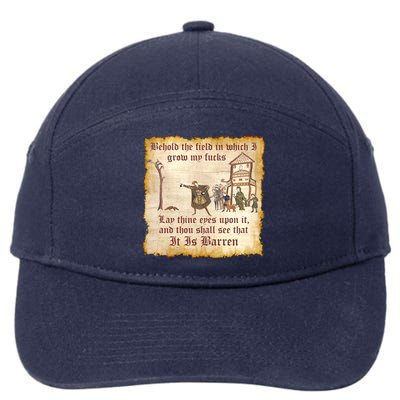 Behold The Field Medieval Dank Meme 7-Panel Snapback Hat