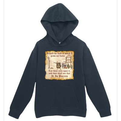 Behold The Field Medieval Dank Meme Urban Pullover Hoodie