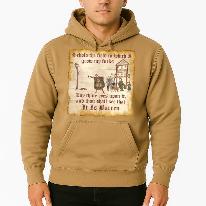 Behold The Field Medieval Dank Meme Hoodie