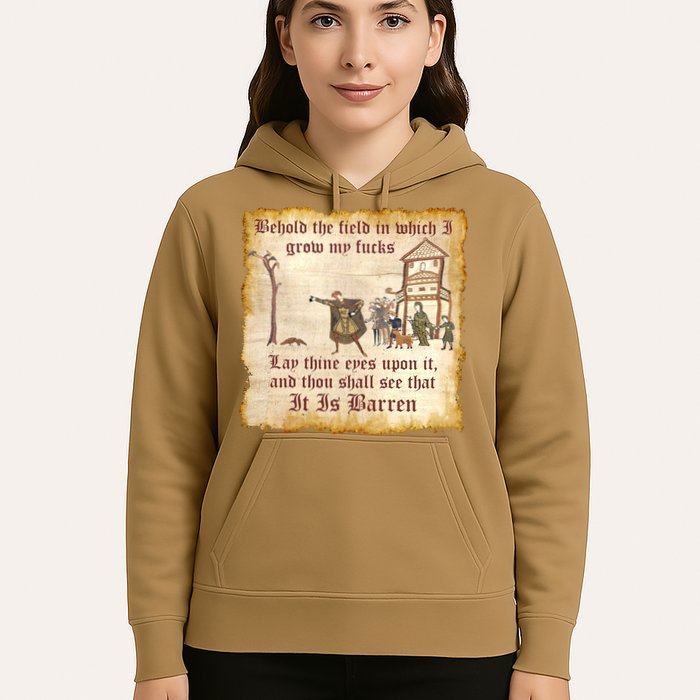 Behold The Field Medieval Dank Meme Hoodie