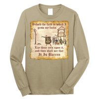 Behold The Field Medieval Dank Meme Long Sleeve Shirt