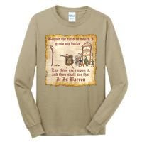 Behold The Field Medieval Dank Meme Tall Long Sleeve T-Shirt