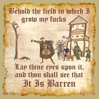 Behold The Field Medieval Dank Meme Magnet