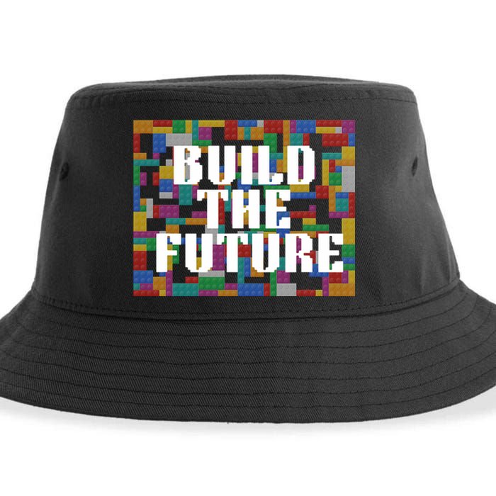 Build The Future School Motto School Theme Sustainable Bucket Hat