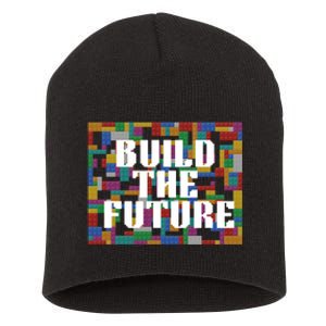 Build The Future School Motto School Theme Short Acrylic Beanie