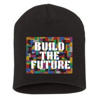 Build The Future School Motto School Theme Short Acrylic Beanie