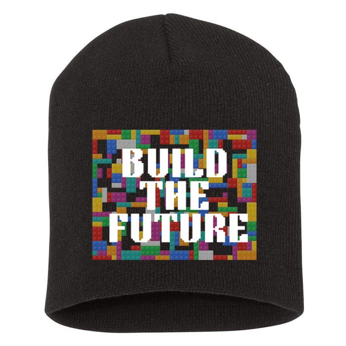 Build The Future School Motto School Theme Short Acrylic Beanie