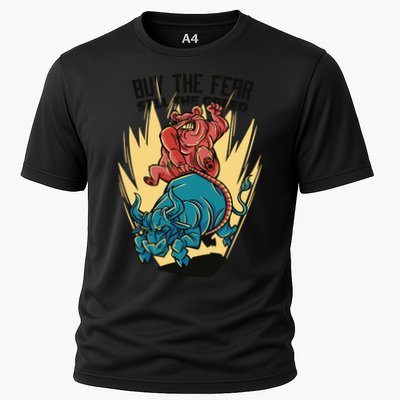 Buy The Fear Sell The Greed Stock Market Performance Shirt