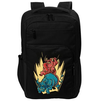 Buy The Fear Sell The Greed Stock Market Impact Tech Backpack