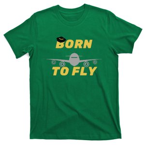 Born To Fly Pilot T-Shirt