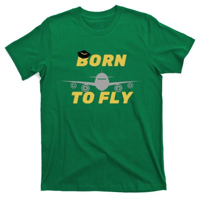 Born To Fly Pilot T-Shirt