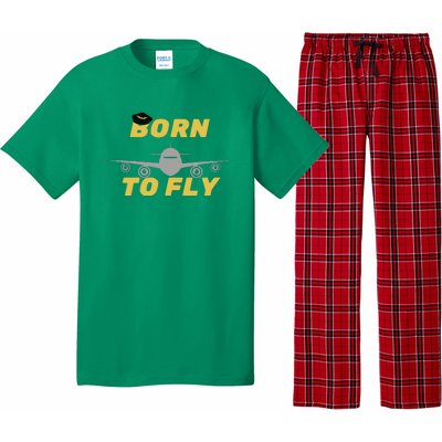 Born To Fly Pilot Pajama Set