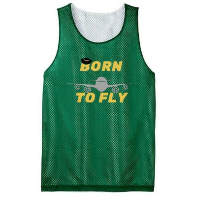 Born To Fly Pilot Mesh Reversible Basketball Jersey Tank