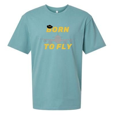 Born To Fly Pilot Sueded Cloud Jersey T-Shirt