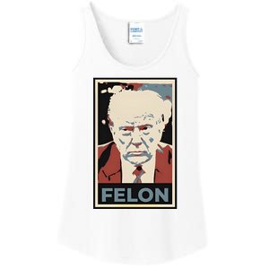 Billpascrell Trump Felon Ladies Essential Tank