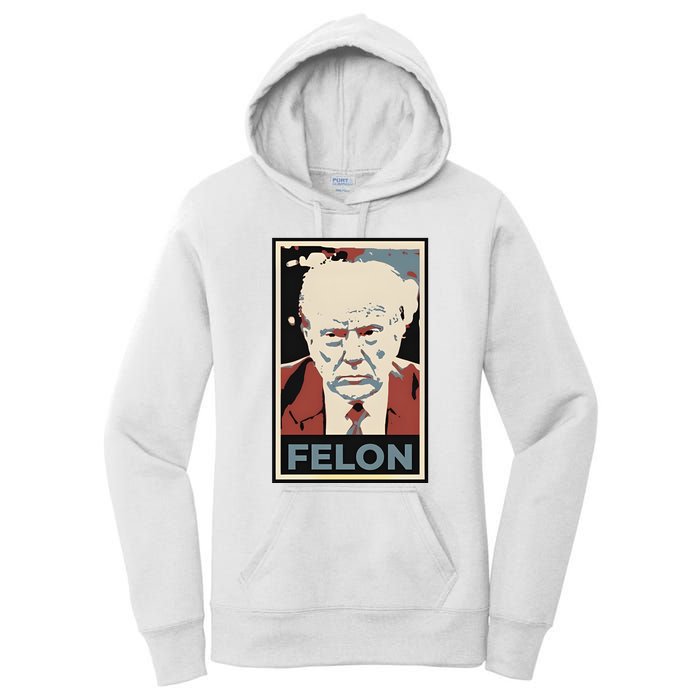 Billpascrell Trump Felon Women's Pullover Hoodie