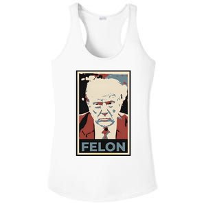 Billpascrell Trump Felon Ladies PosiCharge Competitor Racerback Tank