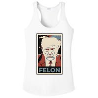 Billpascrell Trump Felon Ladies PosiCharge Competitor Racerback Tank