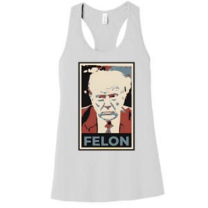 Billpascrell Trump Felon Women's Racerback Tank