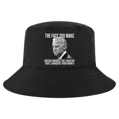 Biden The Face You Make When Russia Invades The Country Cool Comfort Performance Bucket Hat