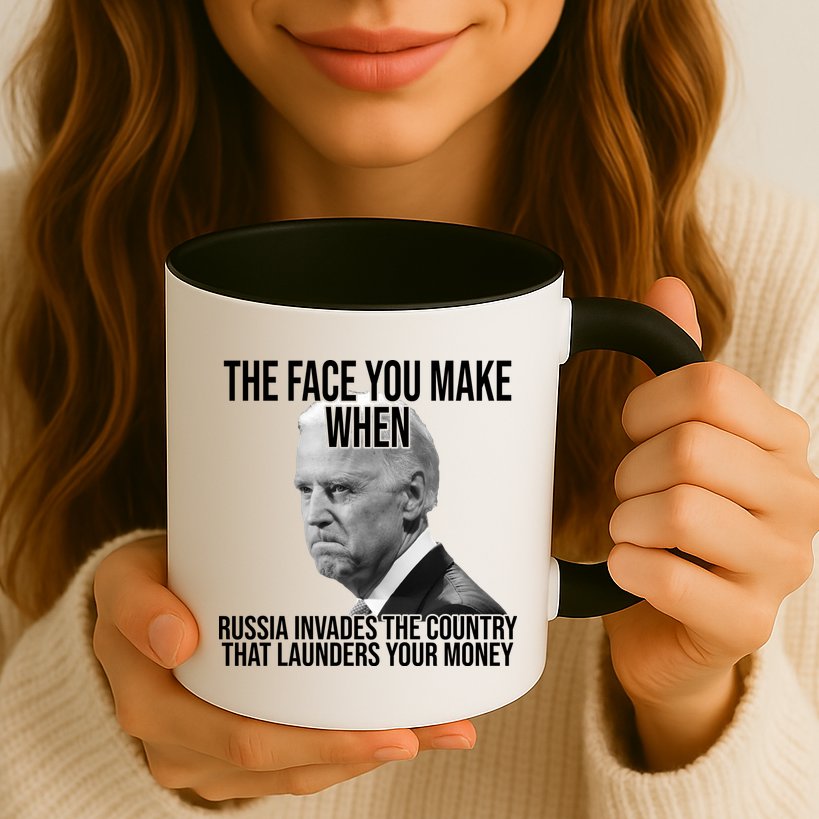 Biden The Face You Make When Russia Invades The Country Mug