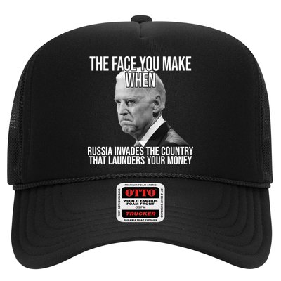 Biden The Face You Make When Russia Invades The Country Trucker Hat