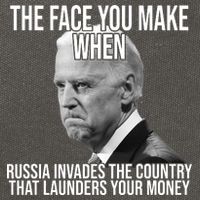 Biden The Face You Make When Russia Invades The Country Cotton Canvas Backpack