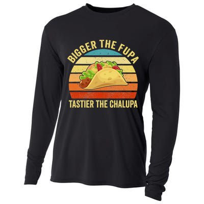 Bigger The Fupa Tastier The Chalupa Cooling Performance Long Sleeve Crew