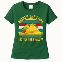 Bigger The Fupa Tastier The Chalupa Womens T-Shirt