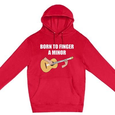 Born To Finger A Minor Premium Pullover Hoodie