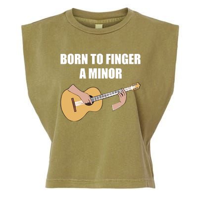 Born To Finger A Minor Garment-Dyed Women's Muscle Tee