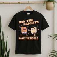 Ban The Fascists Save The Books T-Shirt