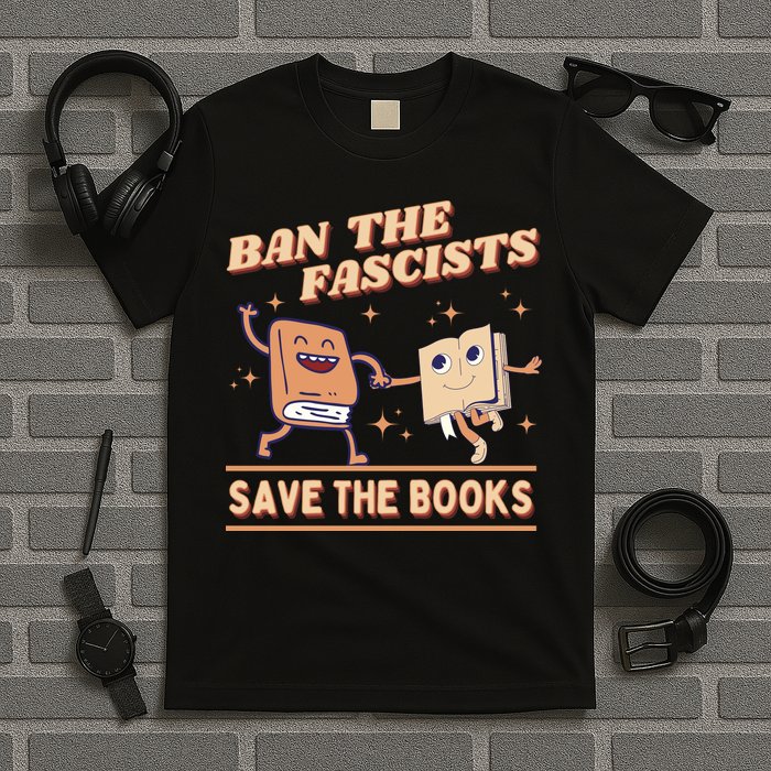 Ban The Fascists Save The Books T-Shirt
