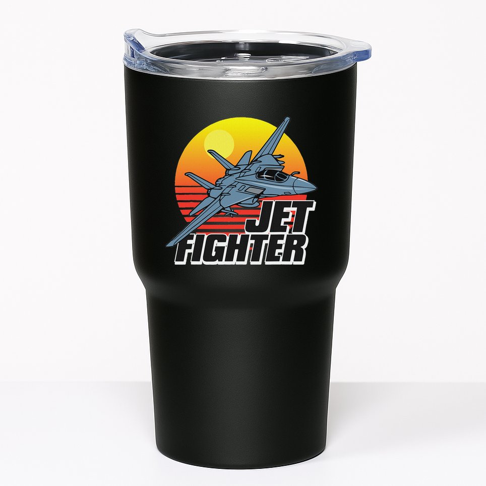 Born To Fly Fighter Jet Plane Airplane Tumbler