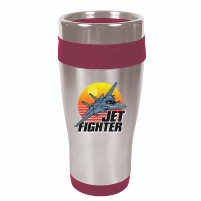 Born To Fly Fighter Jet Plane Airplane 16oz Travel Tumbler