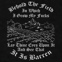 Behold The Field In Which I Grow My Fucks Ladies PosiCharge Tri-Blend Wicking Tank